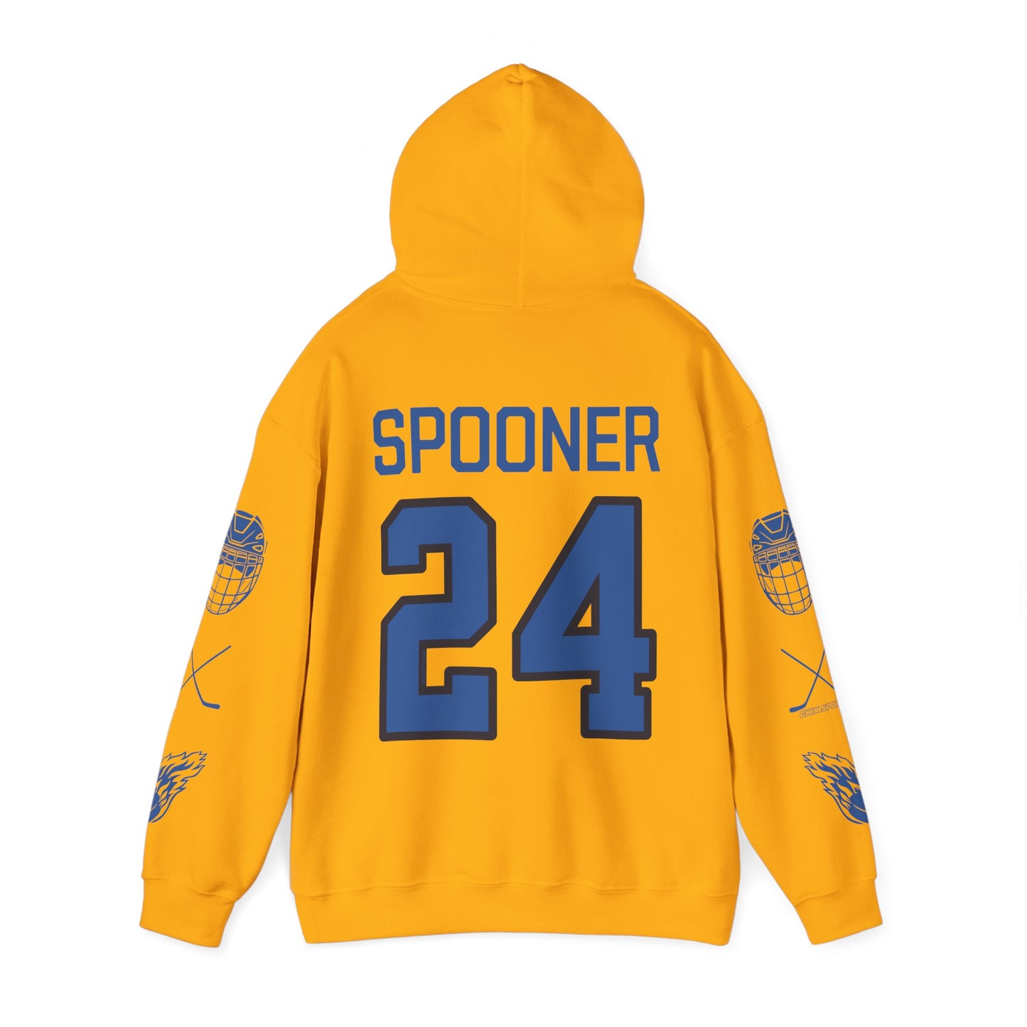 Natalie Spooner 24 Sceptres Hockey Heavy Hoodie