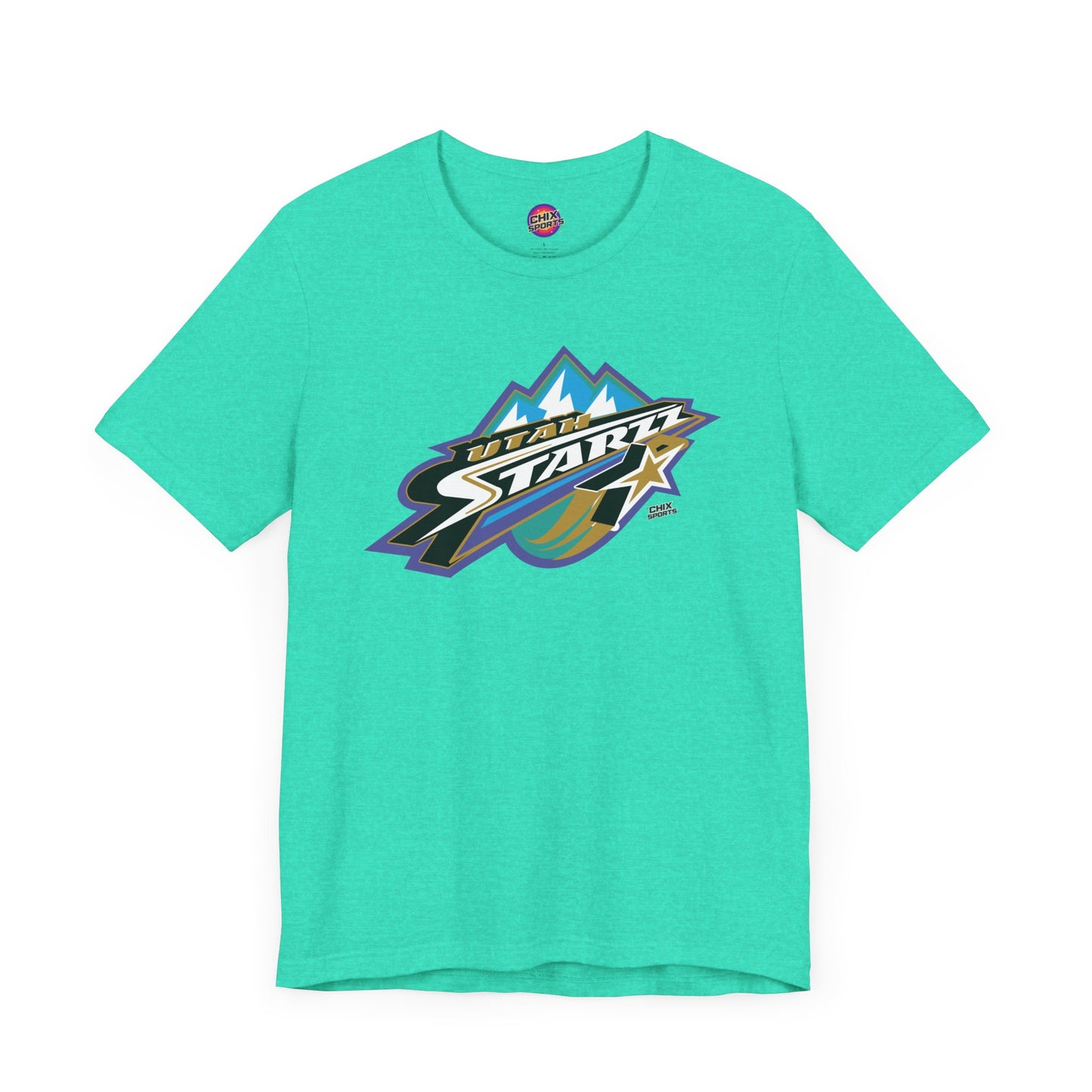 Utah Starzz Vintage WNBA League Throwback T-shirt