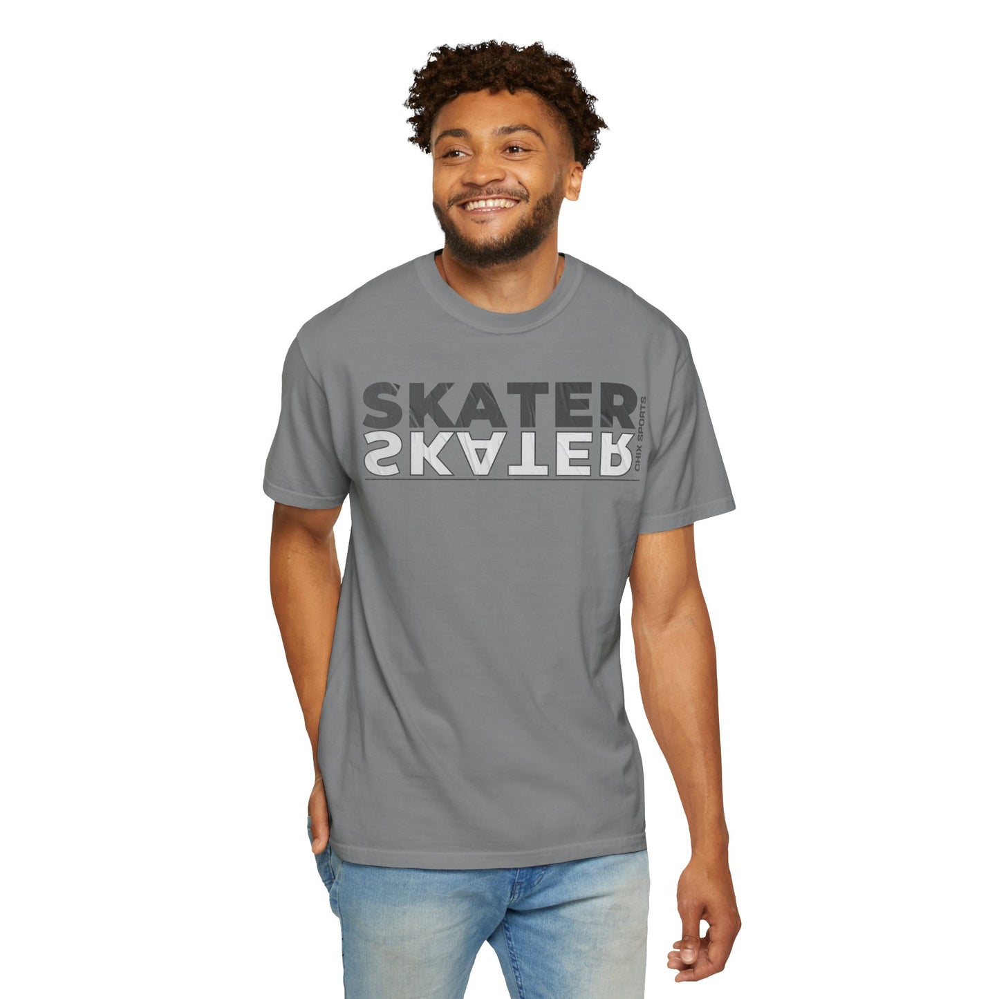 SKATER Position Garment-Dyed T-shirt