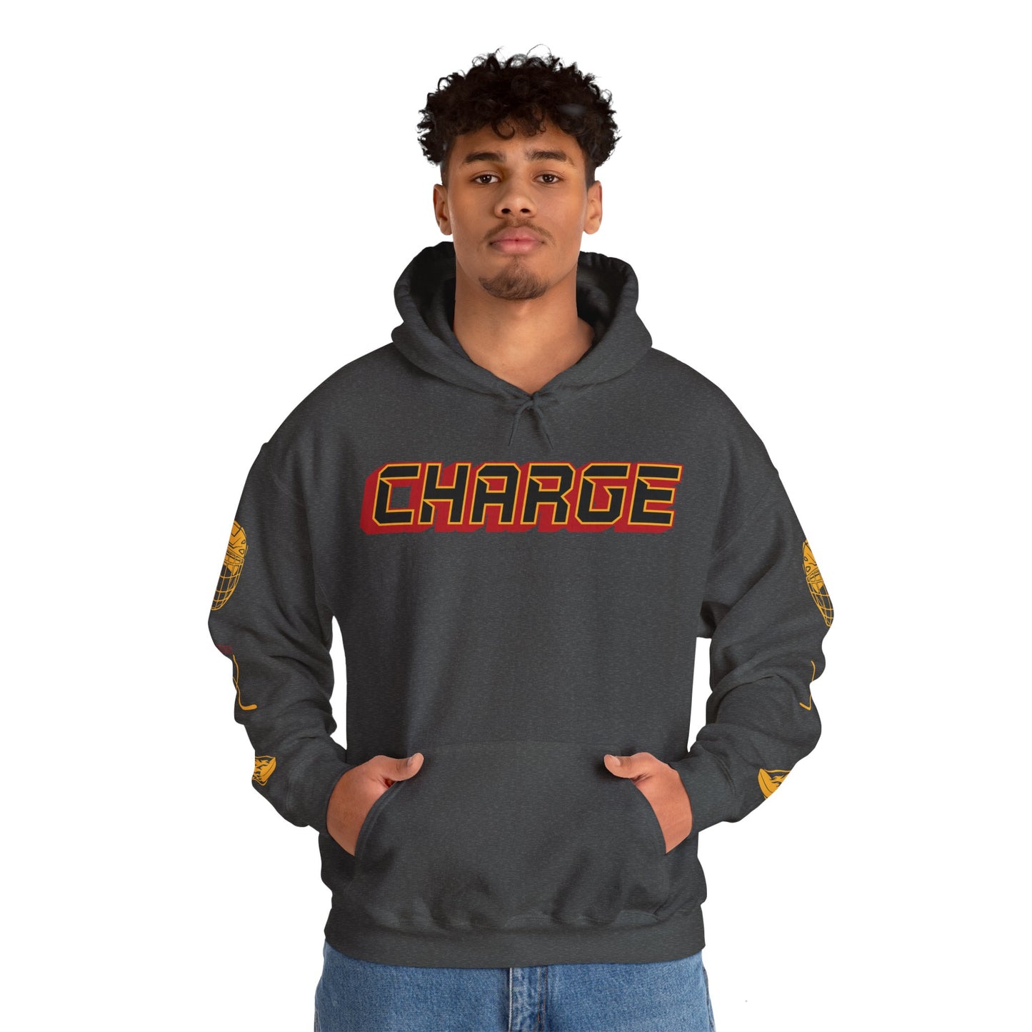 Emily Clark 26 Charge Hockey Heavy Hoodie