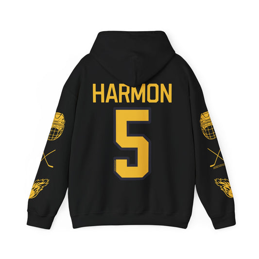 Savannah Harmon 5 Sceptres Hockey Heavy Hoodie