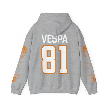 Kayla Vespa 81 Sirens Hockey Heavy Hoodie