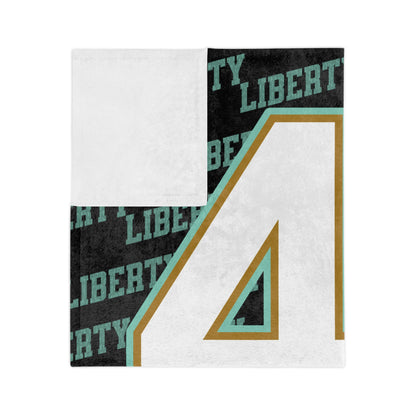 Betnijah Laney-Hamilton 44 Liberty Plush Microfiber Blanket