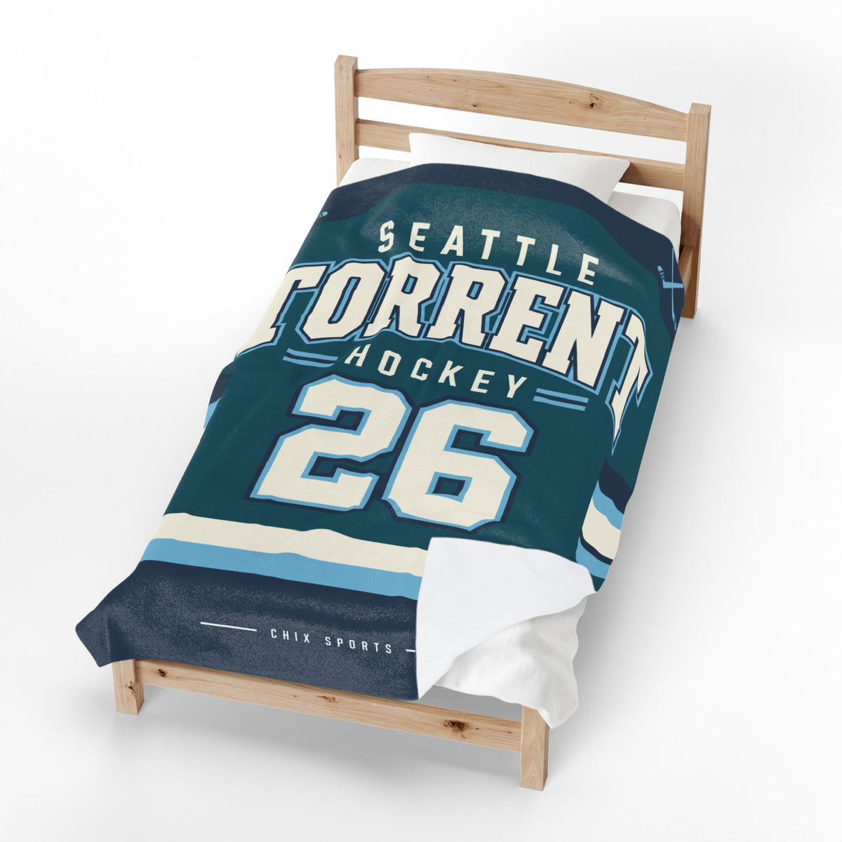 Seattle Torrent Plush Blanket