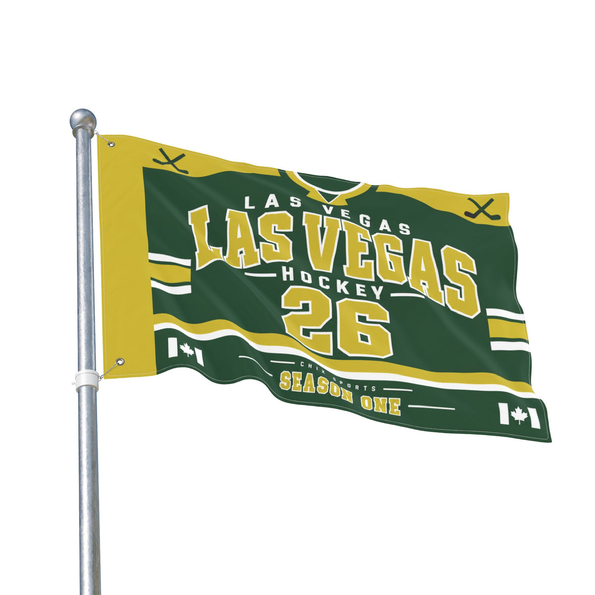 Las Vegas Women's Hockey 36 x 24 Double-Sided Flag