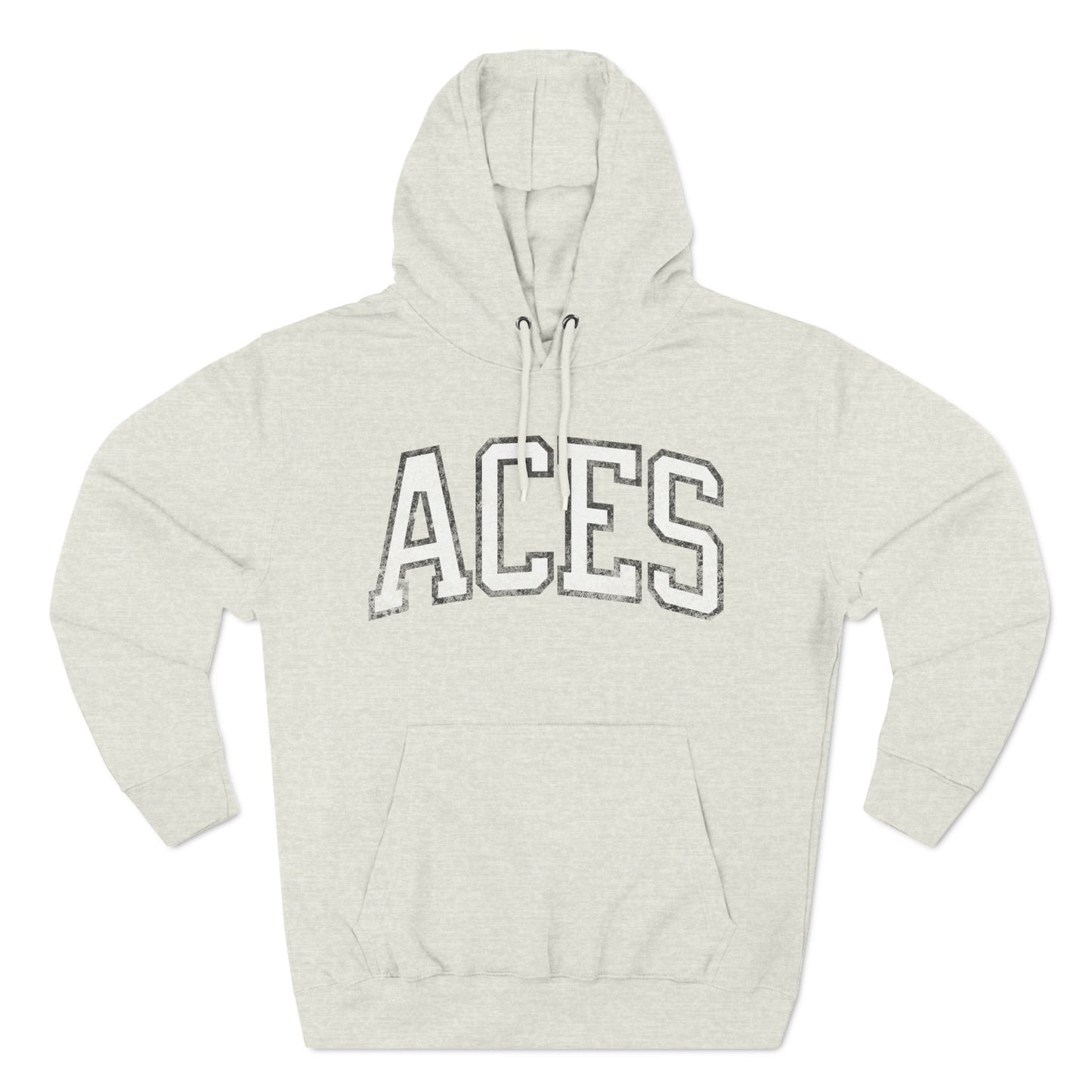 Aces Basketball Vintage Print Premium Hoodie