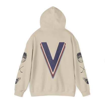 Victoire Hockey Two-Sided Print Heavy Hoodie