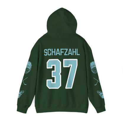 Theresa Schafzahl 37 Heavy Fleet Hoodie