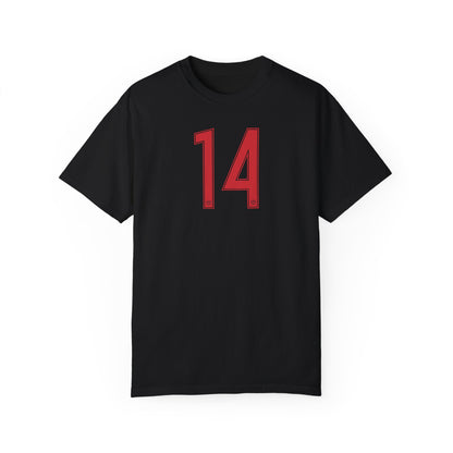 Claire Hutton 14 KC Current Player Premium T-shirt