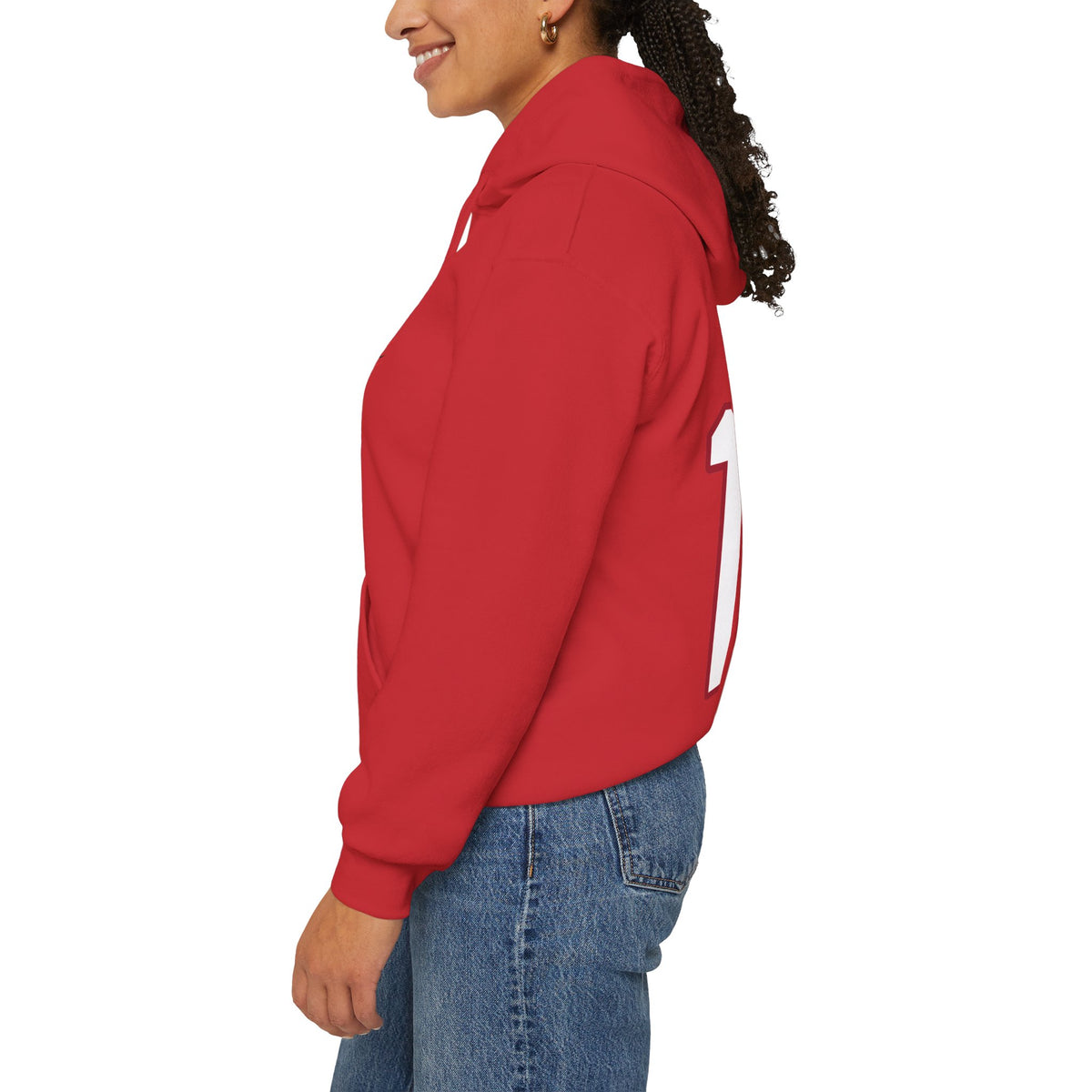 Hannah Bilka Detroit Hockey Club Unisex Moto Hoodie