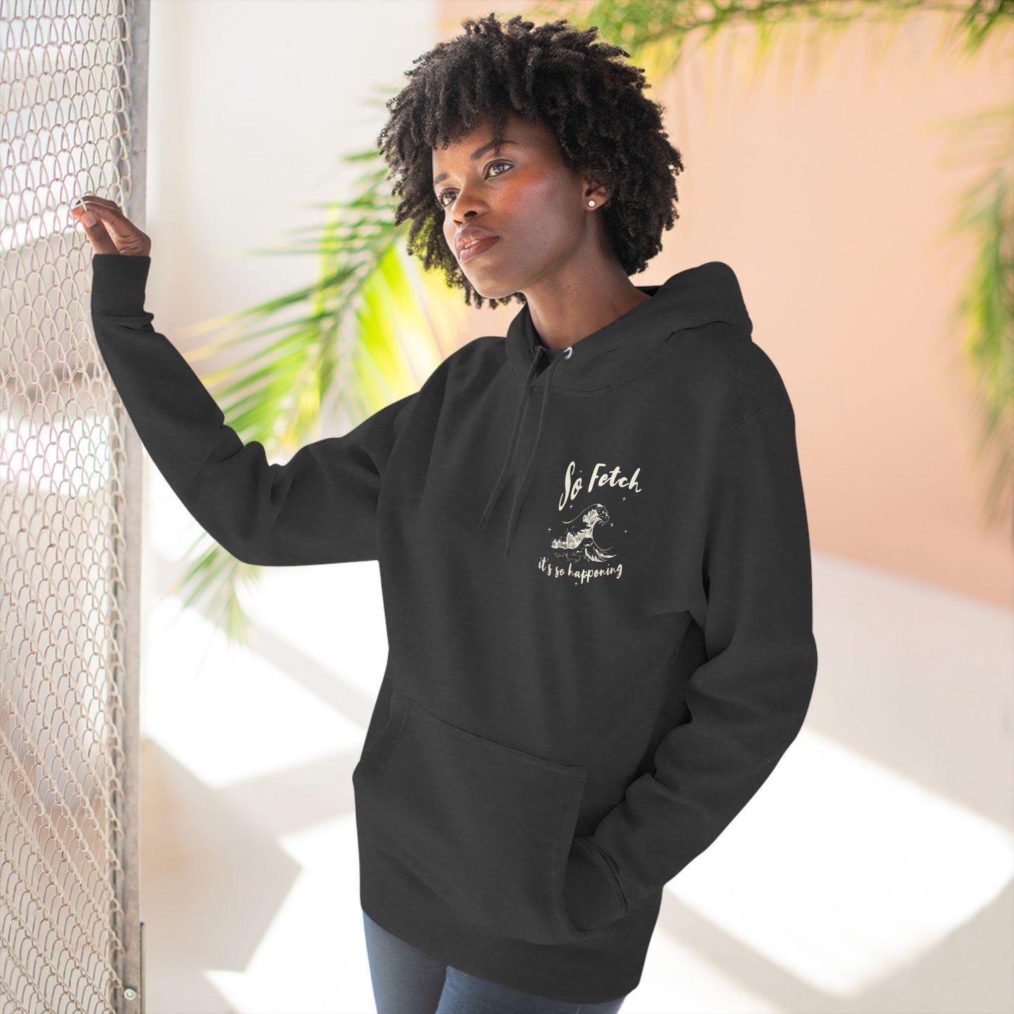 Premium "So Fetch" Women's Surf Hoodie