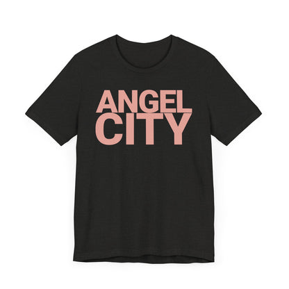 Angelina Anderson 19 Angel City Soccer Softblend T-shirt