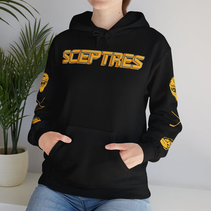 CJ Carly Jackson 70 Sceptres Goalie Hockey Heavy Hoodie