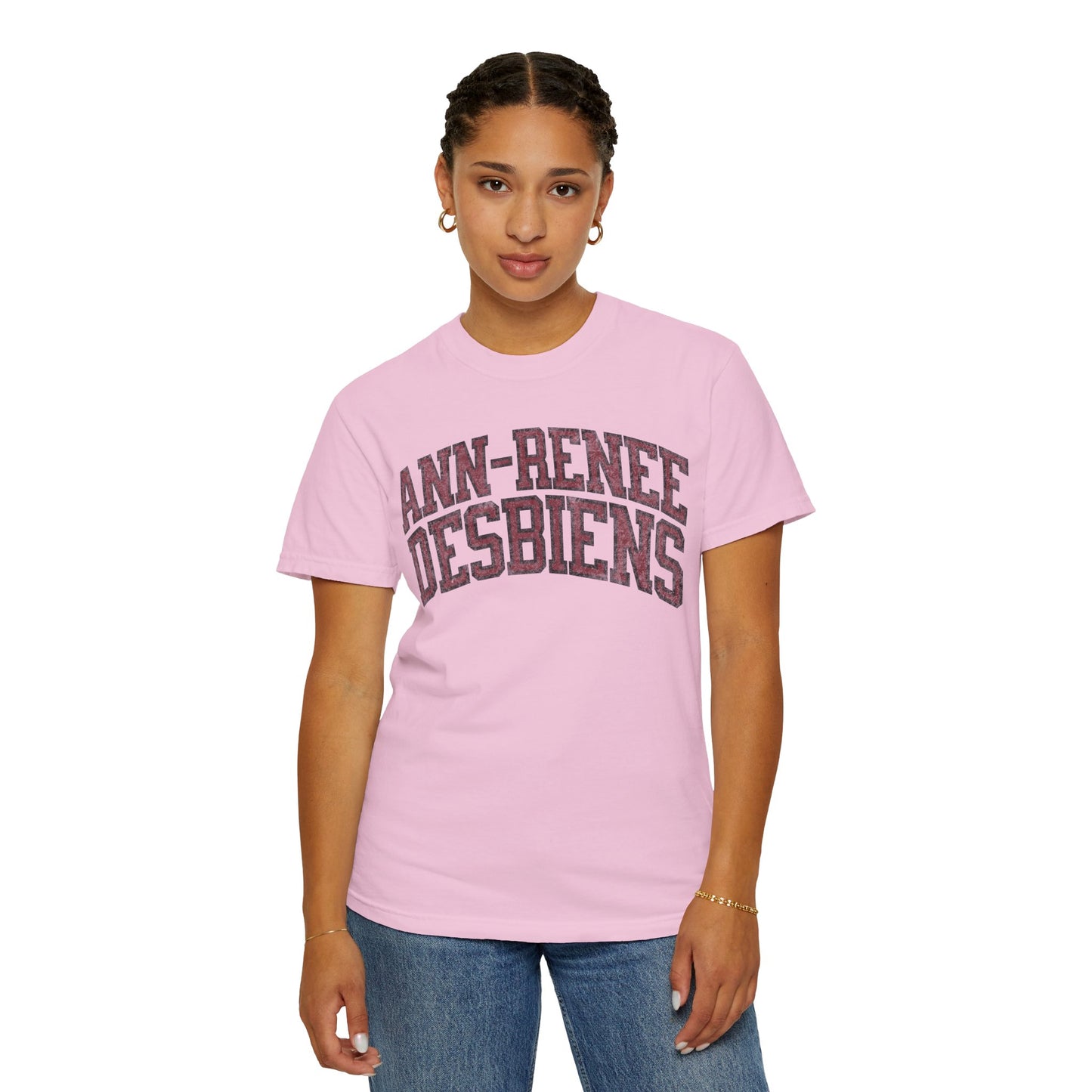 Ann-Renee Desbiens Women's Hockey Star Vintage Print Premium T-shirt