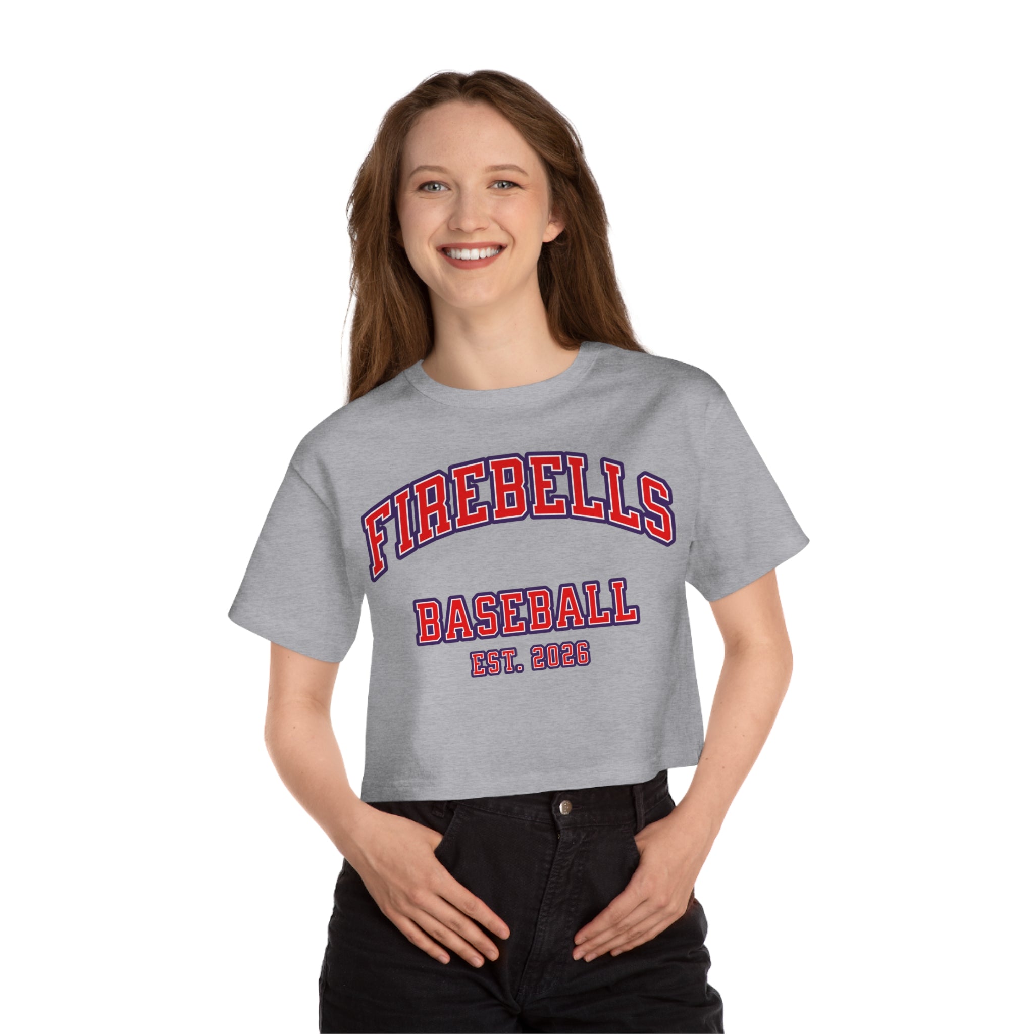 Firebells Baseball Crop Top