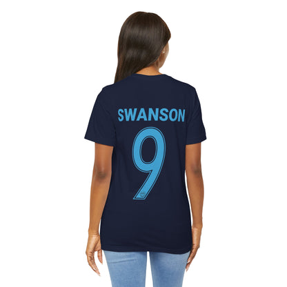 Mallory Swanson 9 Stars Soccer Softblend T-shirt