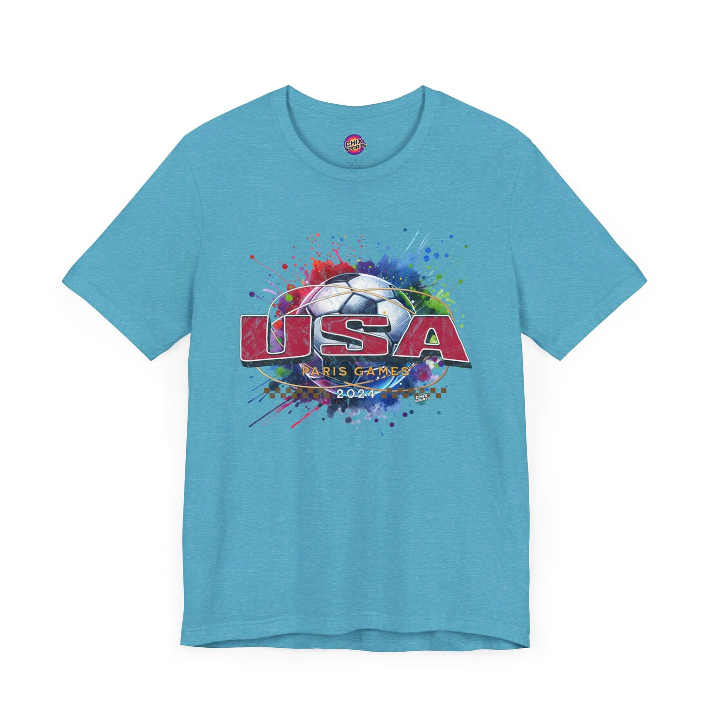 U.S. Women's Soccer Fans T-shirt Red USA