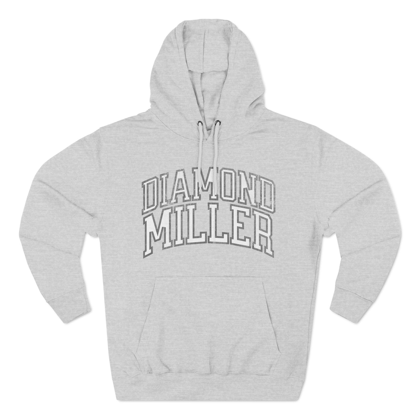 Diamond Miller Lynx Vintage Print Premium Hoodie