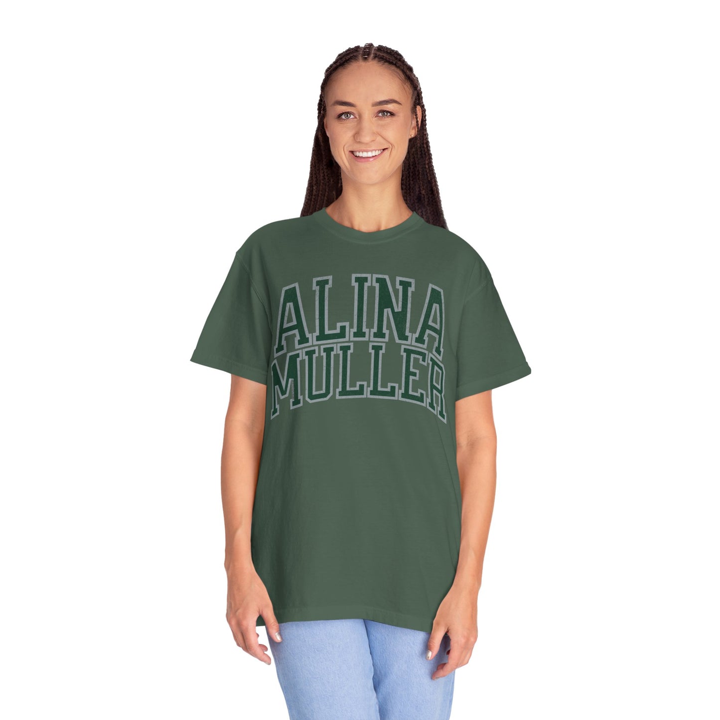 Alina Muller Boston Hockey Star Vintage Print Premium T-shirt