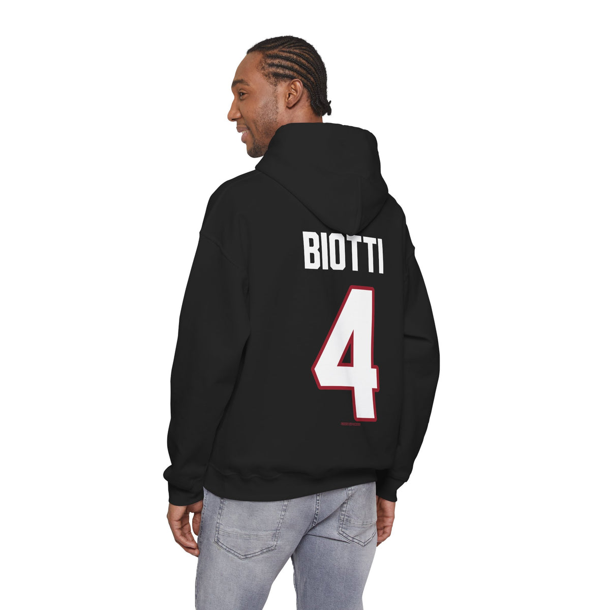 Mia Biotti Detroit Hockey Club Unisex Moto Hoodie