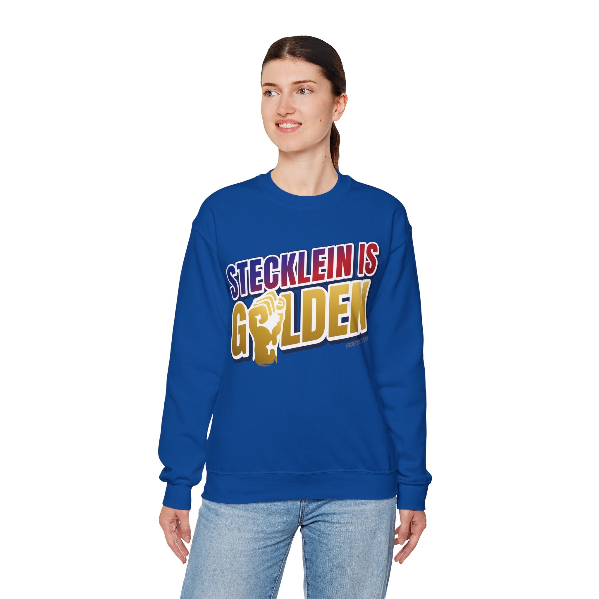 Lee Stecklein Golden USA Women's Hockey Unisex Sweatshirt