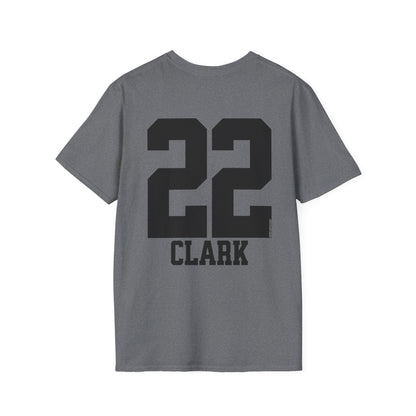 Caitlin Clark 22 Vintage Styling Black Print