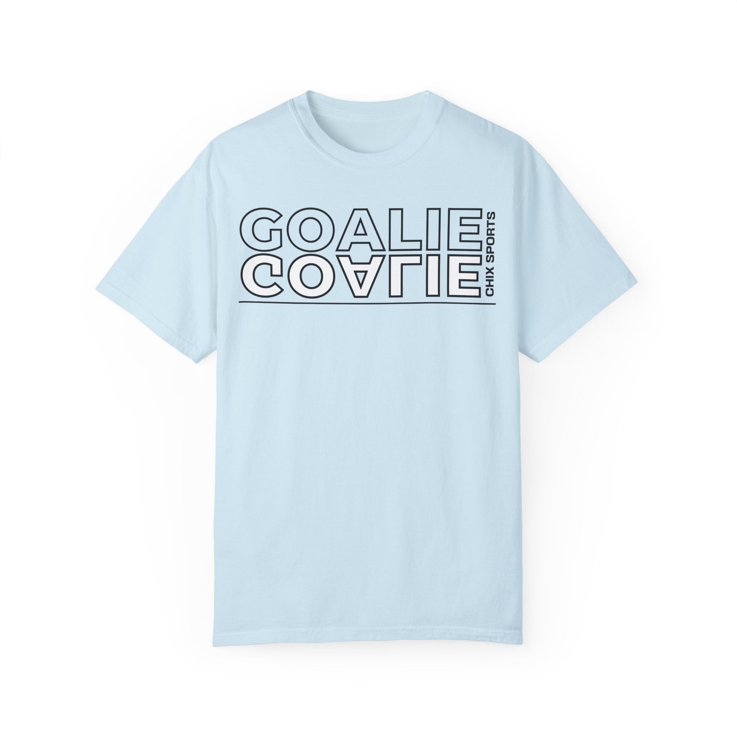 Outline GOALIE Position Garment-Dyed T-shirt