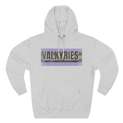 Valkyries Premium Vintage Style Basketball Hoodie