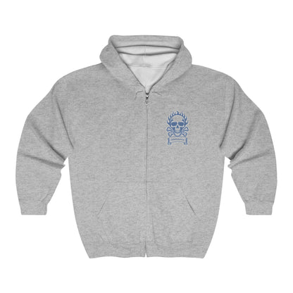 Compliance Skull Zip Hoodie