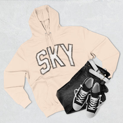 Sky Premium Hoodie Soft Vintage Print