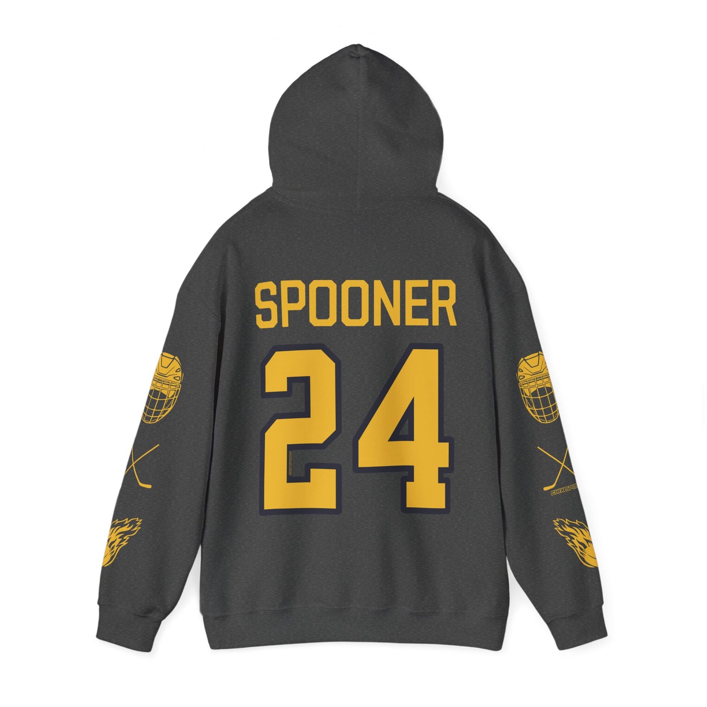 Natalie Spooner 24 Sceptres Hockey Heavy Hoodie