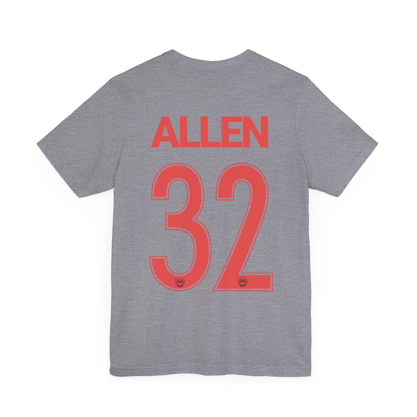 Emmie Allen 32 Bay City Soccer Softblend T-shirt