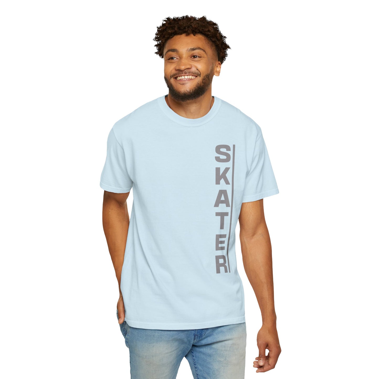 SKATER Position Garment-Dyed T-shirt Vertical