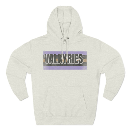 Valkyries Premium Vintage Style Basketball Hoodie