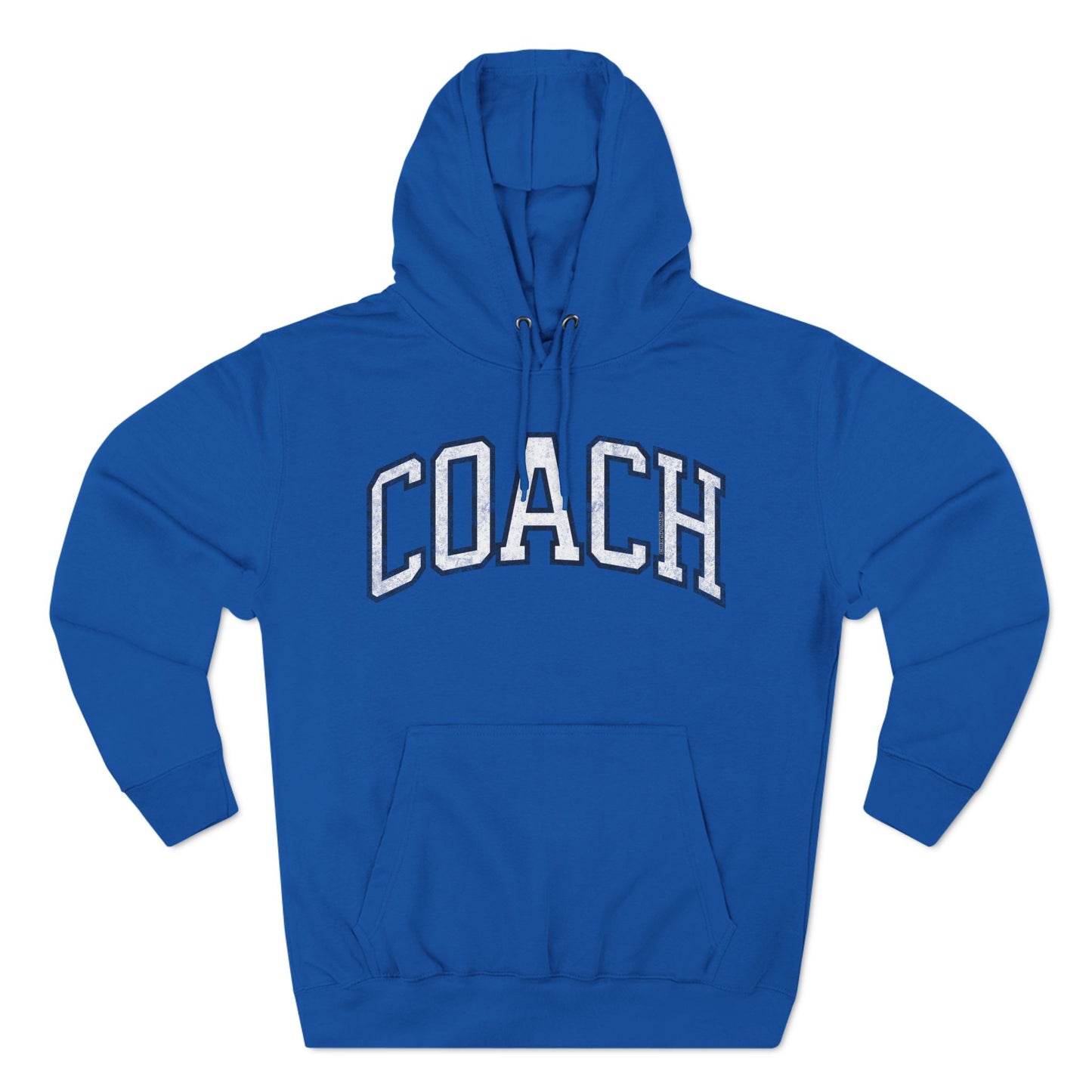 Sports Coach Premium Hoodie Vintage Print