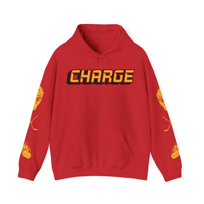 Logan Angers 35 Charge Hockey Heavy Hoodie