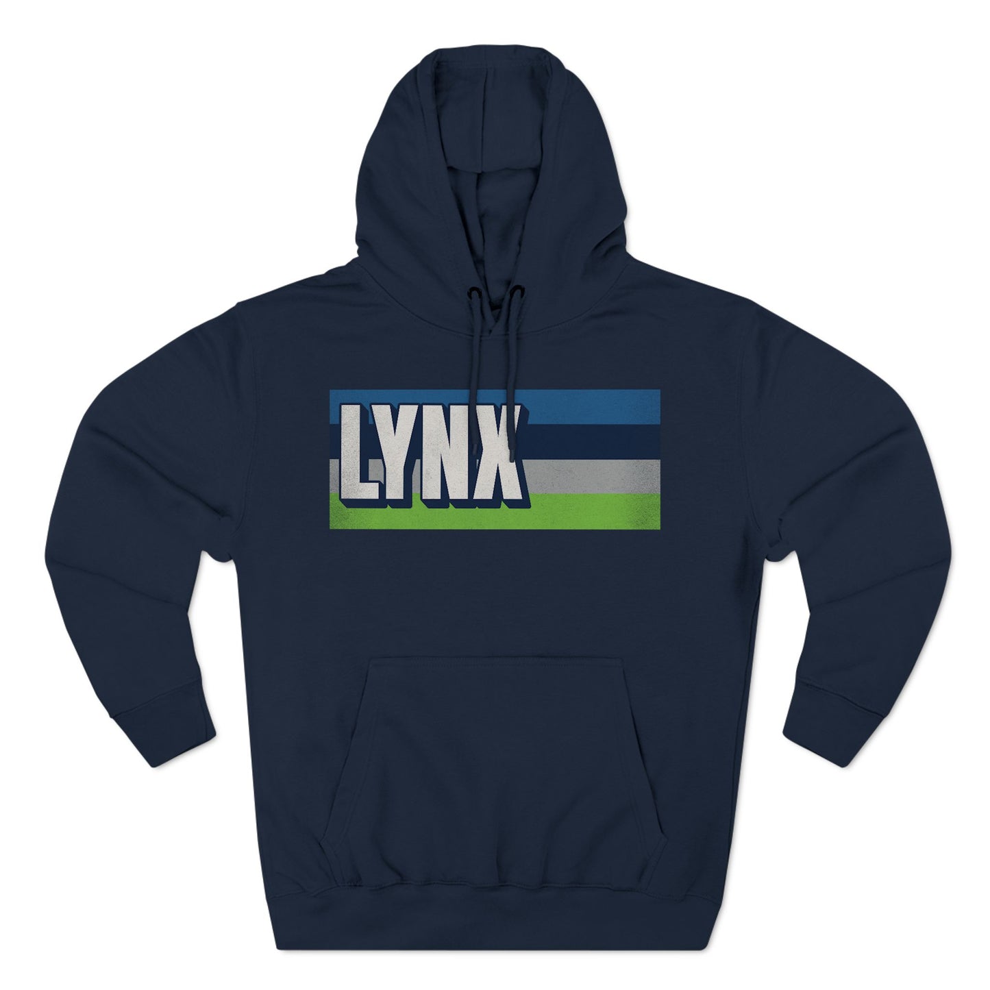 Lynx Premium Vintage Print Basketball Hoodie