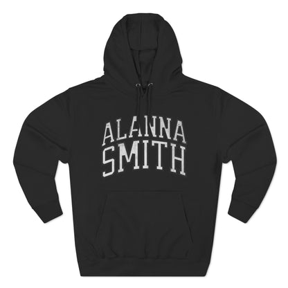 Alanna Smith Lynx Vintage Print Premium Hoodie