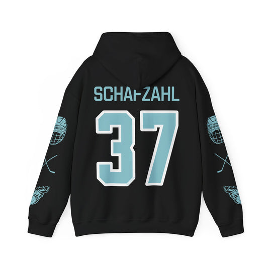 Theresa Schafzahl 37 Heavy Fleet Hoodie