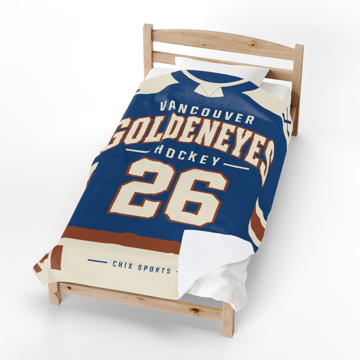 Vancouver Goldeneyes Plush Blanket