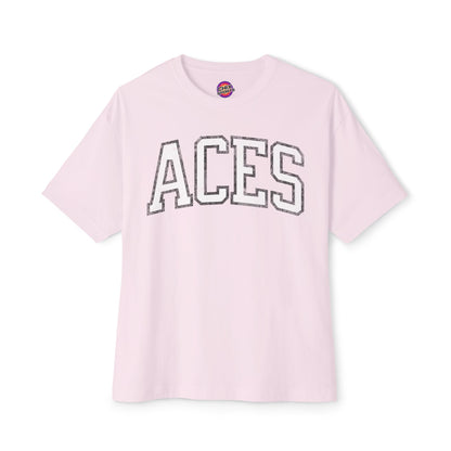 Aces Women's Basketball Boxy Shirt Vintage Style