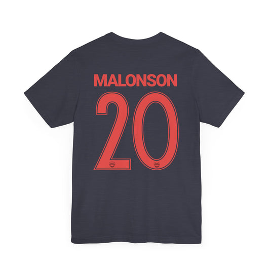 Alyssa Malonson 20 Bay City Soccer Softblend T-shirt