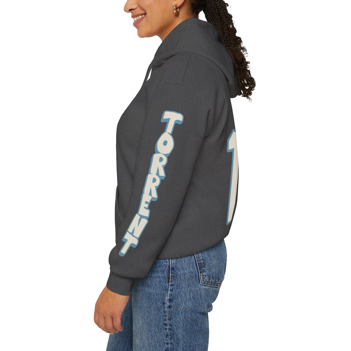 Neena Brick Torrent Unisex Hoodie