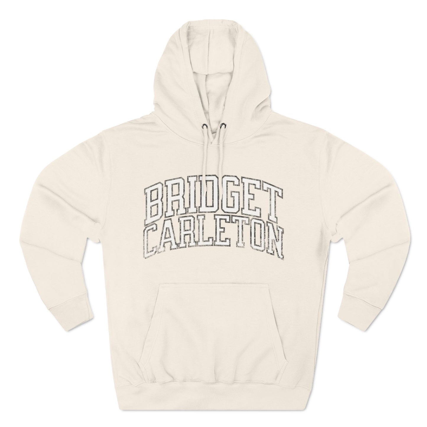 Bridget Carleton Lynx Vintage Print Premium Hoodie