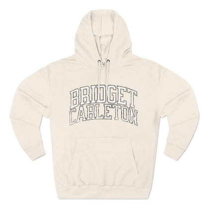 Bridget Carleton Lynx Vintage Print Premium Hoodie