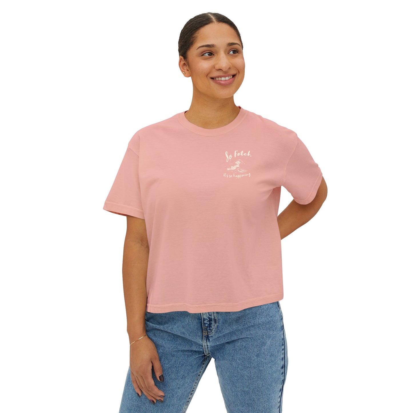 Women's Surf "So Fetch" Boxy Shirt