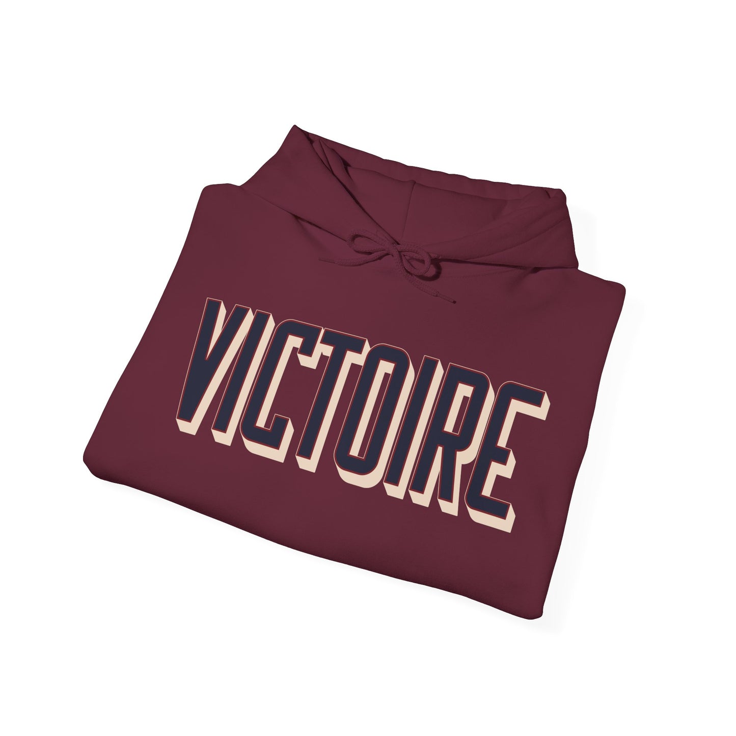 Victoire Hockey Two-Sided Print Heavy Hoodie