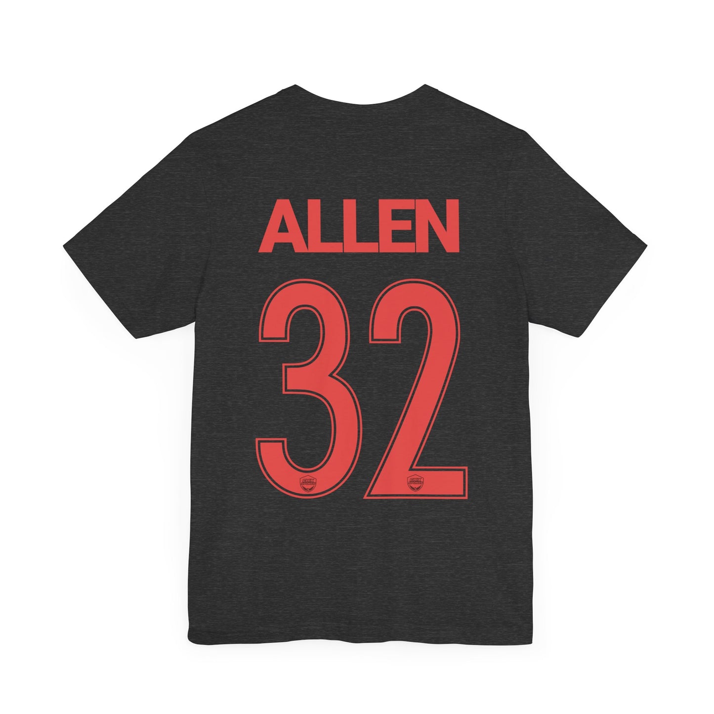 Emmie Allen 32 Bay City Soccer Softblend T-shirt