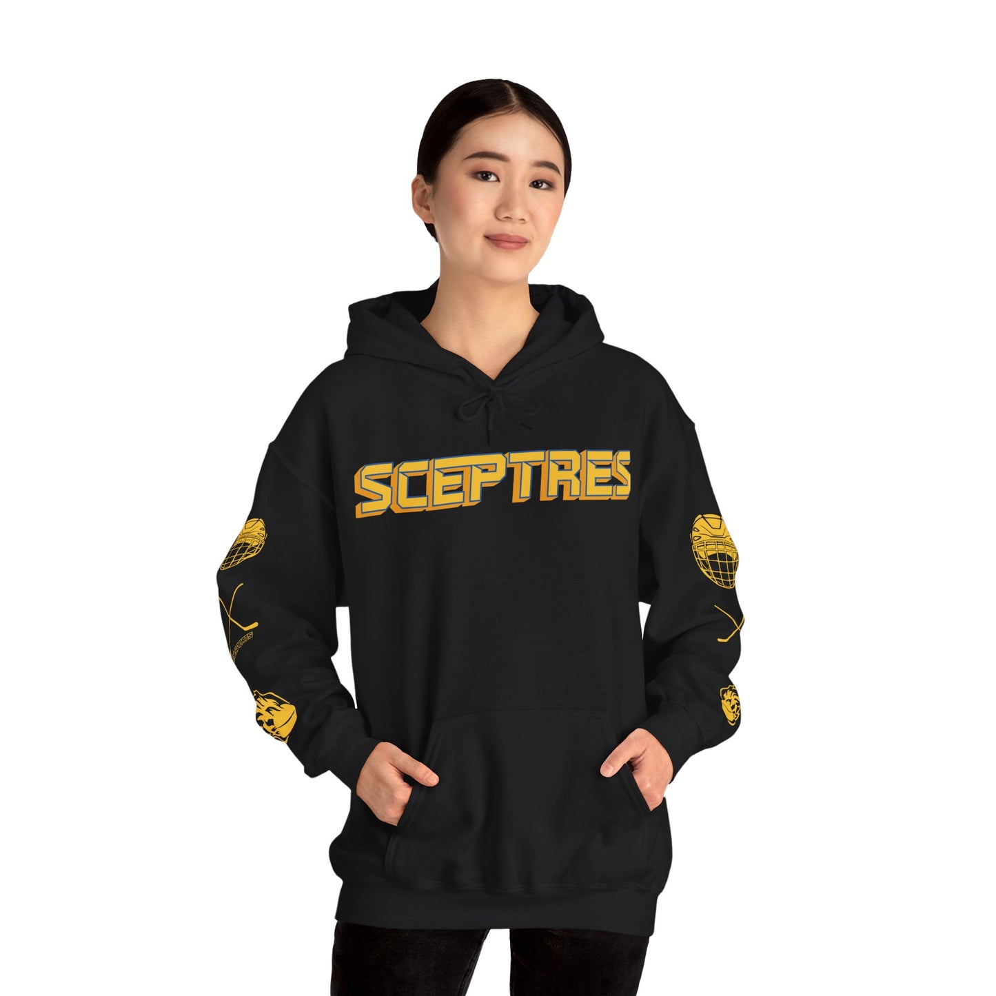 Hannah Miller 34 Sceptres Hockey Heavy Hoodie