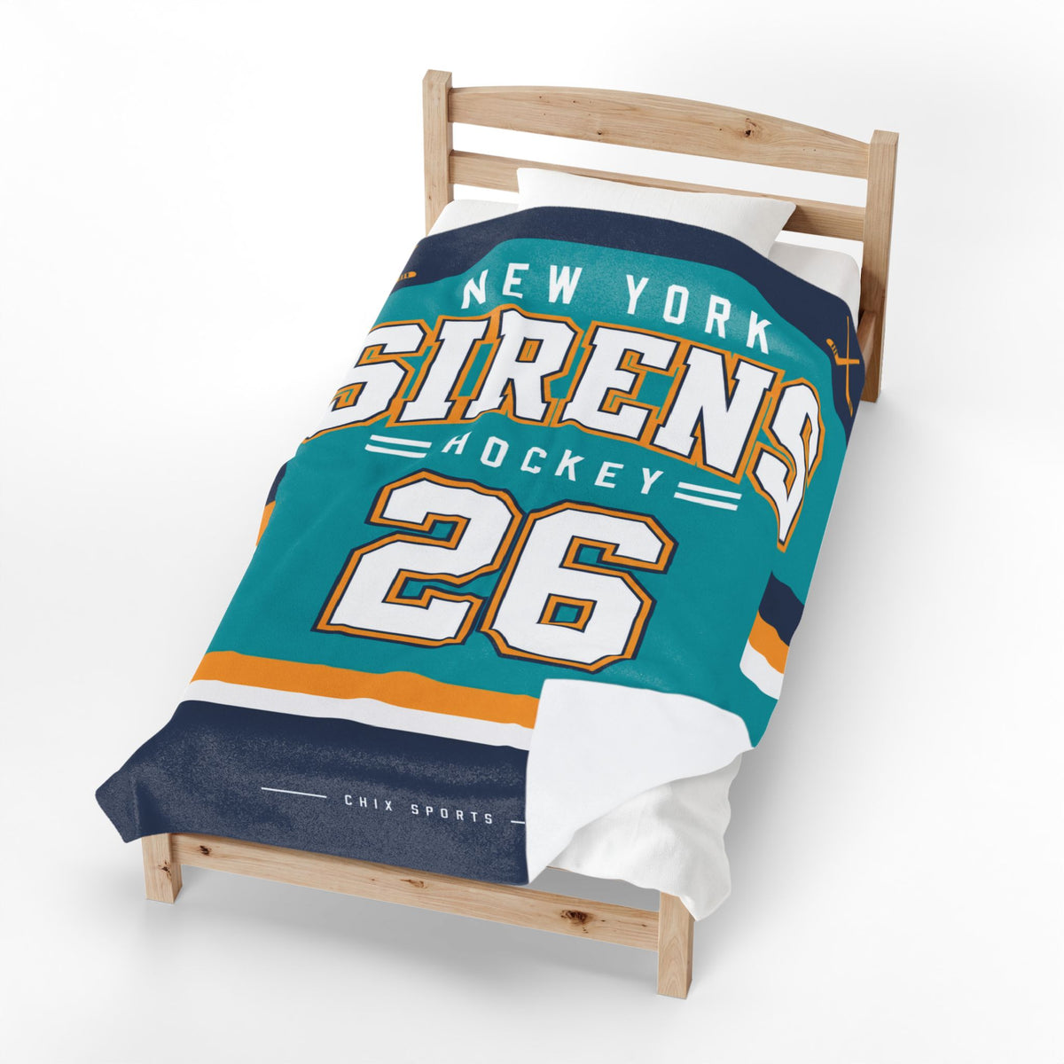 New York Sirens Plush Blanket